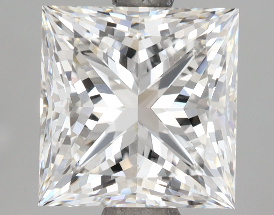 2.61 Carat Princess Shaped, Excellent Cut, F Color, VVS2 Clarity, IGI Certified Lab Grown Diamond