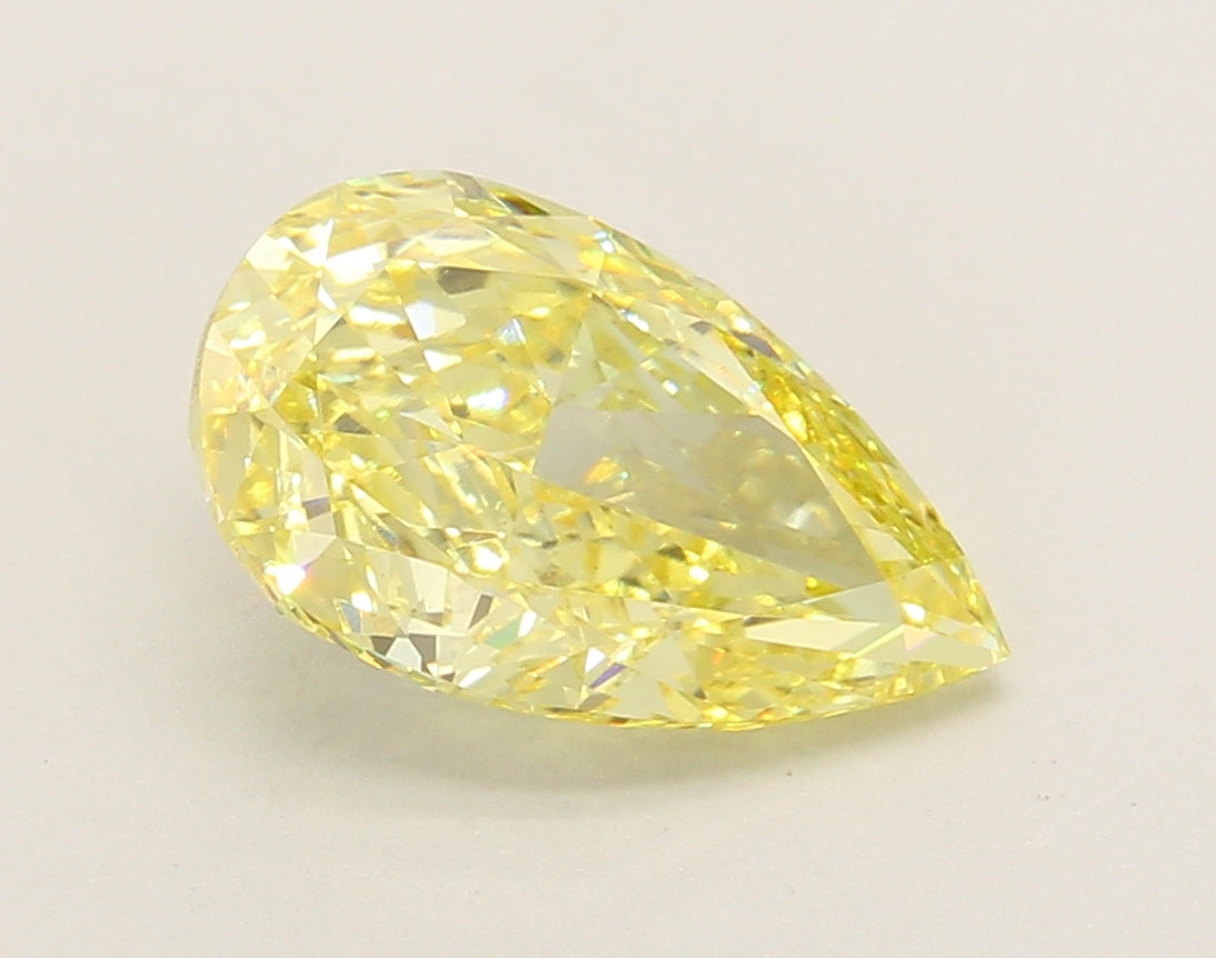 2.96 Carat Pear Shaped, Excellent Cut, VS1 Clarity, IGI Certified Lab Grown Diamond
