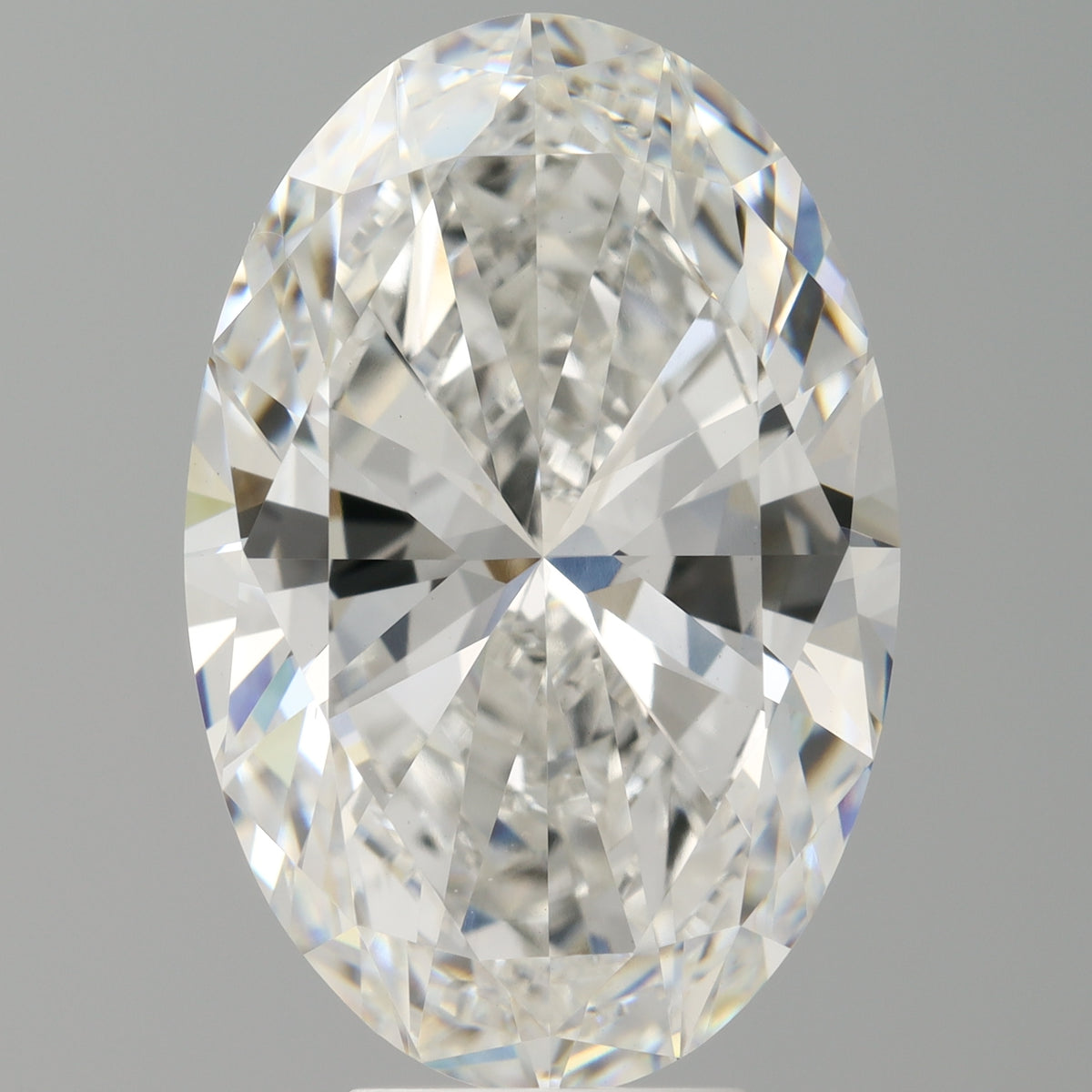 7.04 Carat Oval Shaped, Ideal Cut, F Color, VVS2 Clarity, IGI Certified Lab Grown Diamond