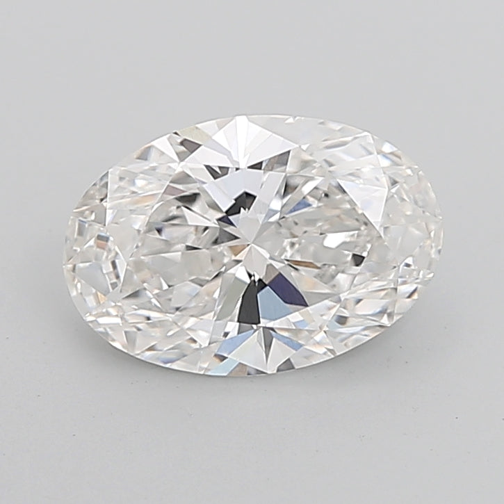 4.04 Carat Oval Shaped, Ideal Cut, F Color, VVS2 Clarity, IGI Certified Lab Grown Diamond