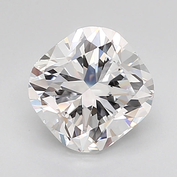 1.54 Carat Cushion Shaped, Ideal Cut, D Color, VS1 Clarity, IGI Certified Lab Grown Diamond