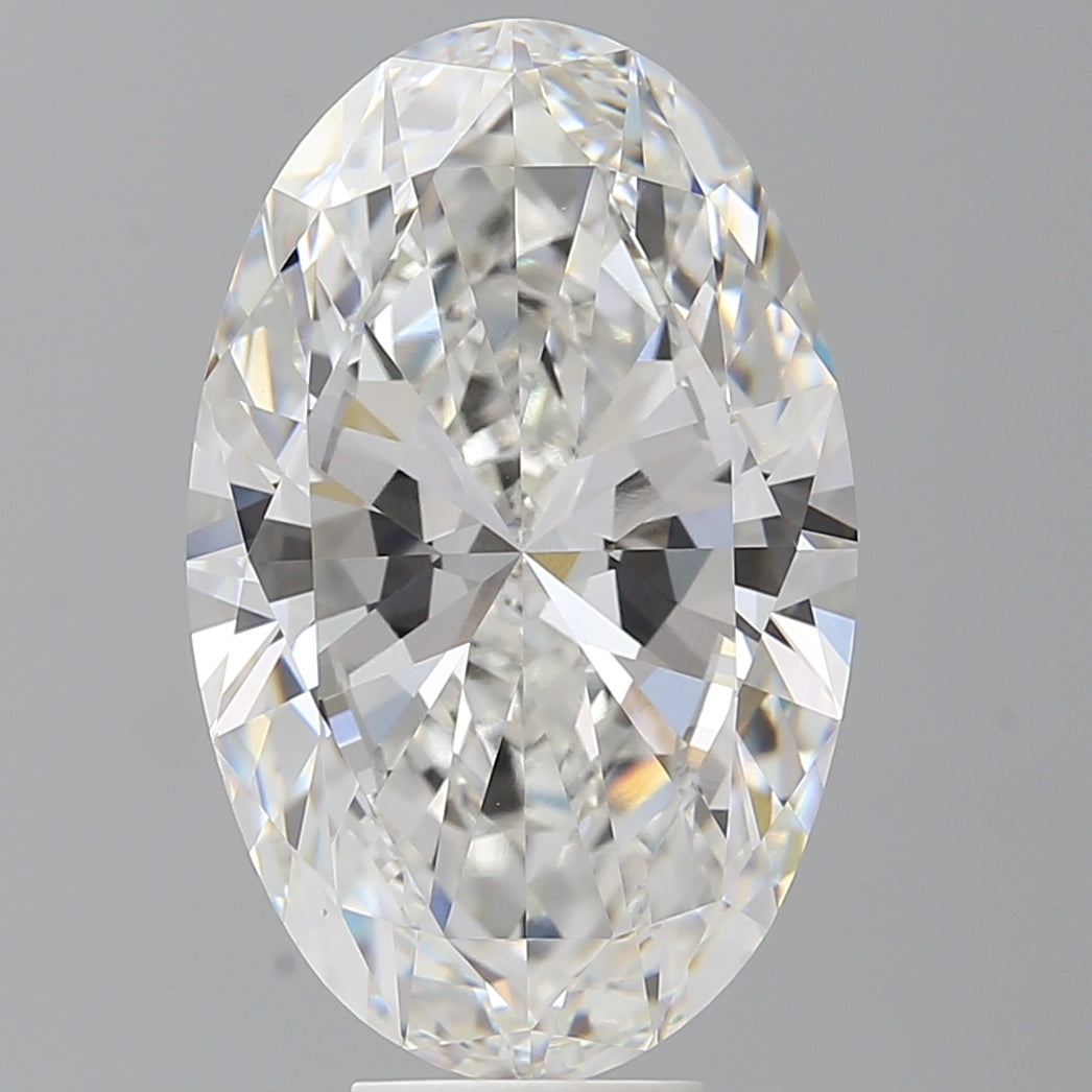 8.58 Carat Oval Shaped, Ideal Cut, F Color, VVS2 Clarity, IGI Certified Lab Grown Diamond