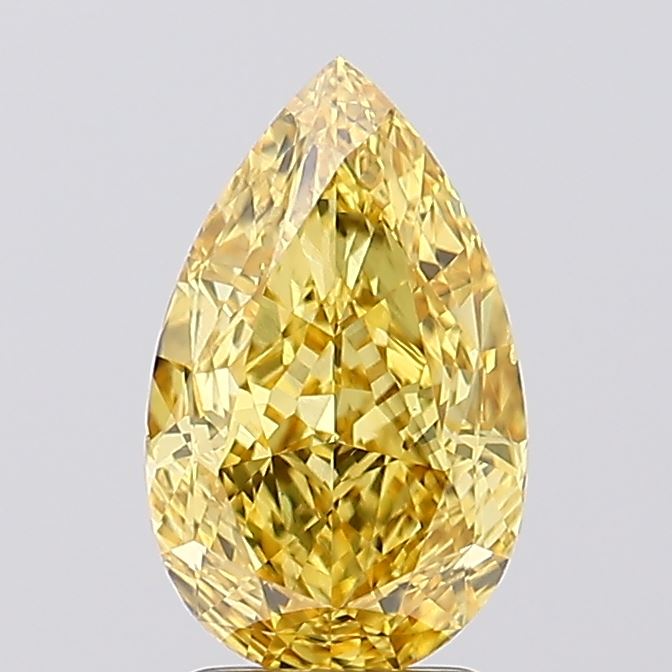 2.79 Carat Pear Shaped, Ideal Cut, VS2 Clarity, IGI Certified Lab Grown Diamond