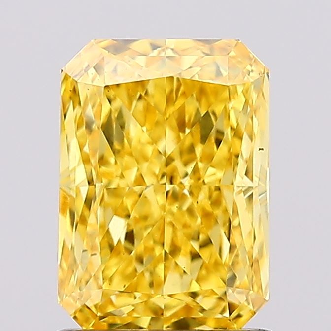 1.33 Carat Radiant Shaped, Ideal Cut, VS1 Clarity, IGI Certified Lab Grown Diamond