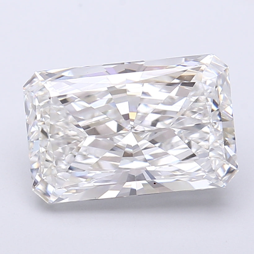 4.02 Carat Radiant Shaped, Very Good Cut, E Color, VS1 Clarity, IGI Certified Lab Grown Diamond