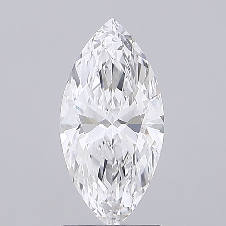 1.53 Carat Marquise Shaped, Ideal Cut, E Color, FL Clarity, IGI Certified Lab Grown Diamond