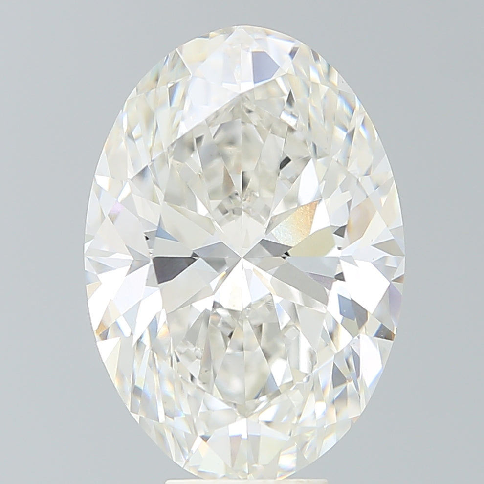 9.51 Carat Oval Shaped, Excellent Cut, G Color, VVS2 Clarity, IGI Certified Lab Grown Diamond