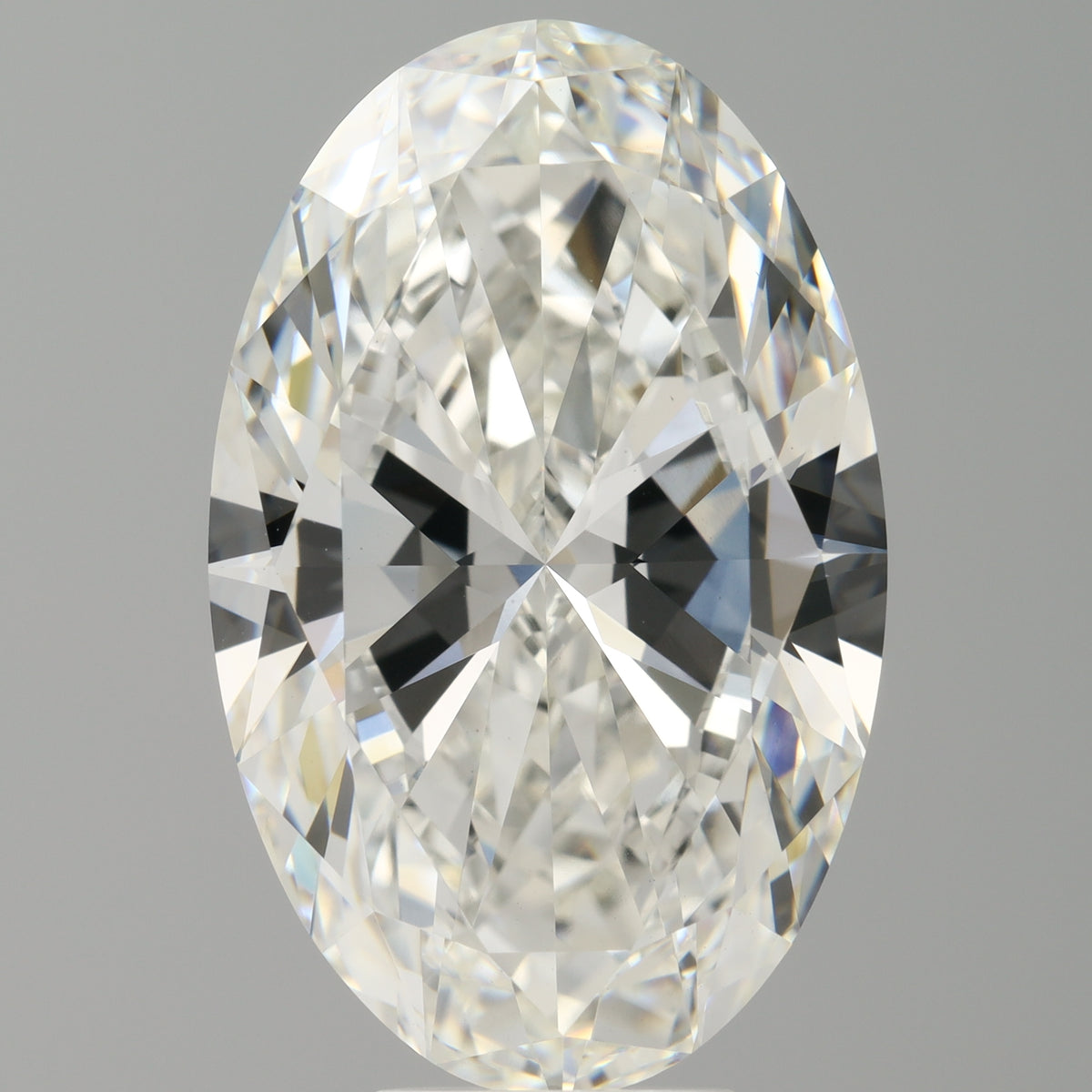 8.08 Carat Oval Shaped, Ideal Cut, F Color, VVS2 Clarity, IGI Certified Lab Grown Diamond