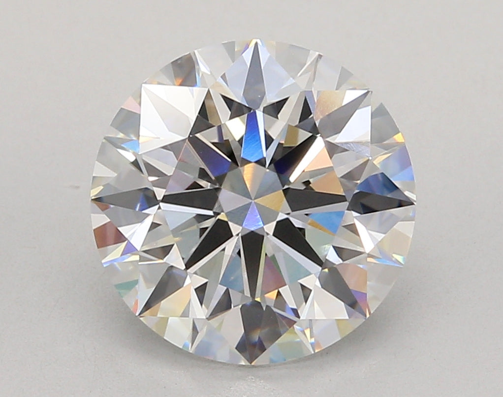 5.02 Carat Round Shaped, Ideal Cut, E Color, VS1 Clarity, IGI Certified Lab Grown Diamond