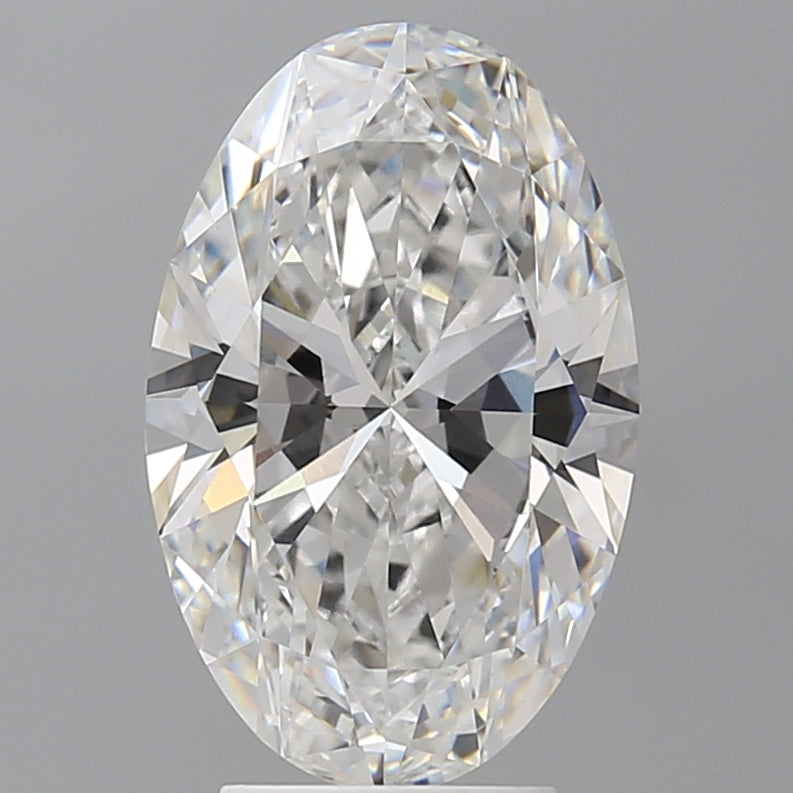 4.09 Carat Oval Shaped, Ideal Cut, E Color, VS1 Clarity, IGI Certified Lab Grown Diamond