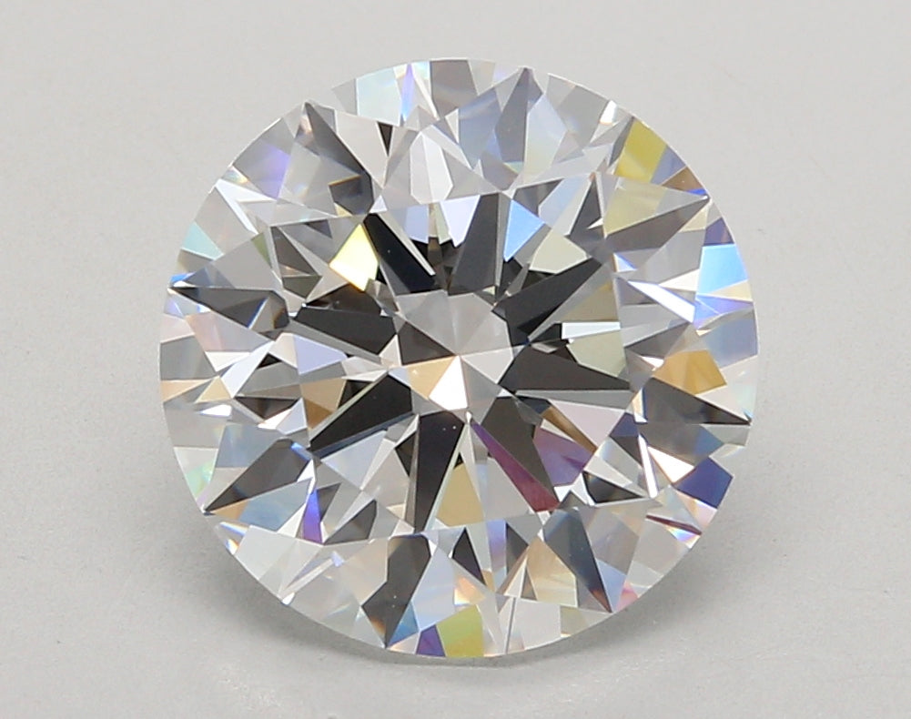 5.03 Carat Round Shaped, Ideal Cut, E Color, VVS2 Clarity, IGI Certified Lab Grown Diamond