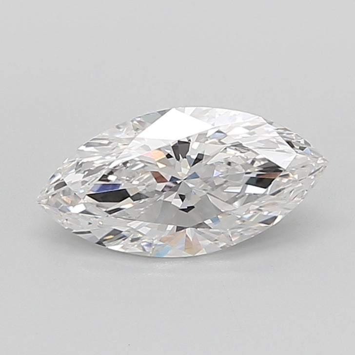 2.75 Carat Marquise Shaped, Ideal Cut, E Color, VVS2 Clarity, IGI Certified Lab Grown Diamond