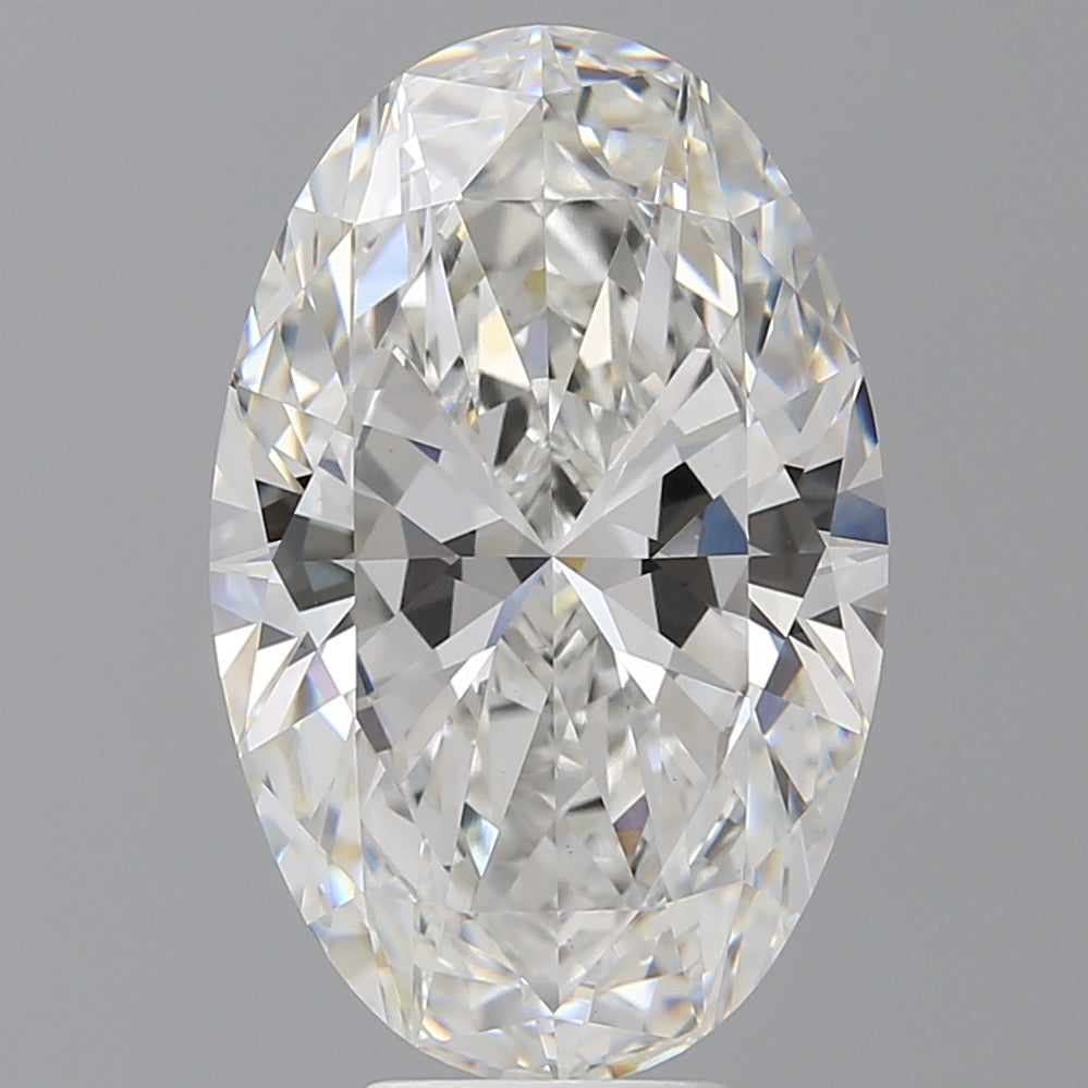 8.07 Carat Oval Shaped, Ideal Cut, E Color, VVS2 Clarity, IGI Certified Lab Grown Diamond