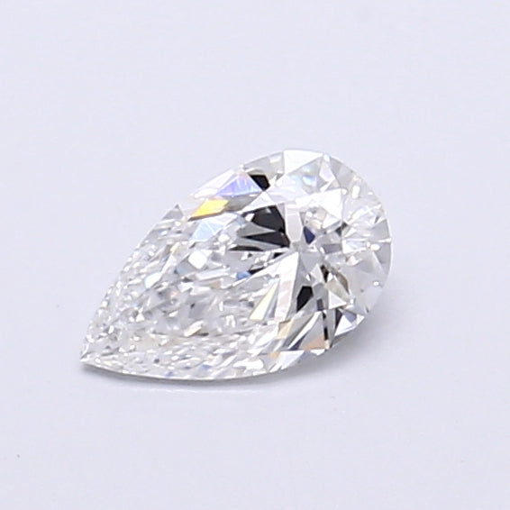 0.33 Carat Pear Shaped, Very Good Cut, D Color, VVS1 Clarity, IGI Certified Lab Grown Diamond