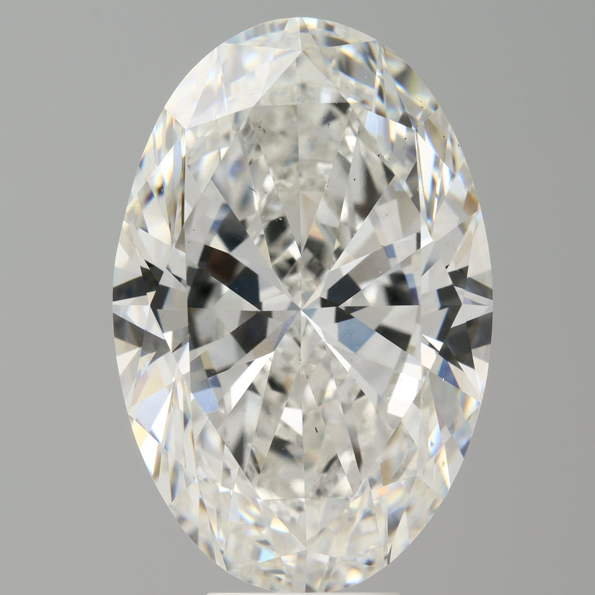 10.01 Carat Oval Shaped, Ideal Cut, F Color, VS2 Clarity, IGI Certified Lab Grown Diamond