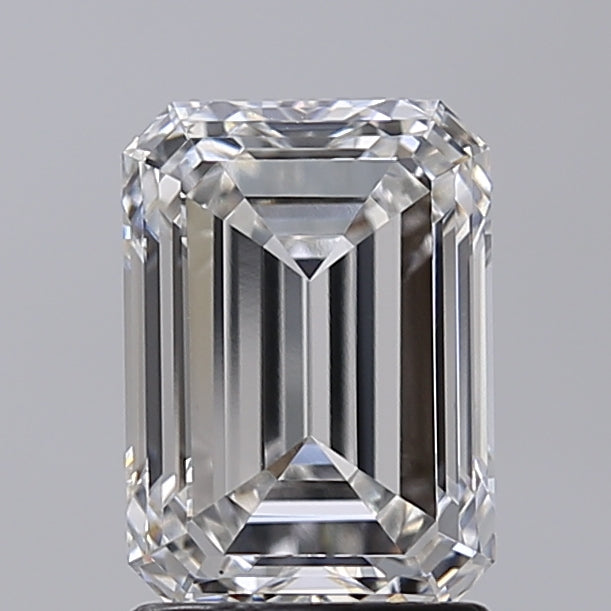2.01 Carat Emerald Shaped, Very Good Cut, F Color, VS1 Clarity, IGI Certified Lab Grown Diamond