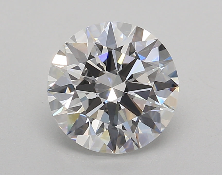 2.02 Carat Round Shaped, Ideal Cut, D Color, VVS2 Clarity, IGI Certified Lab Grown Diamond