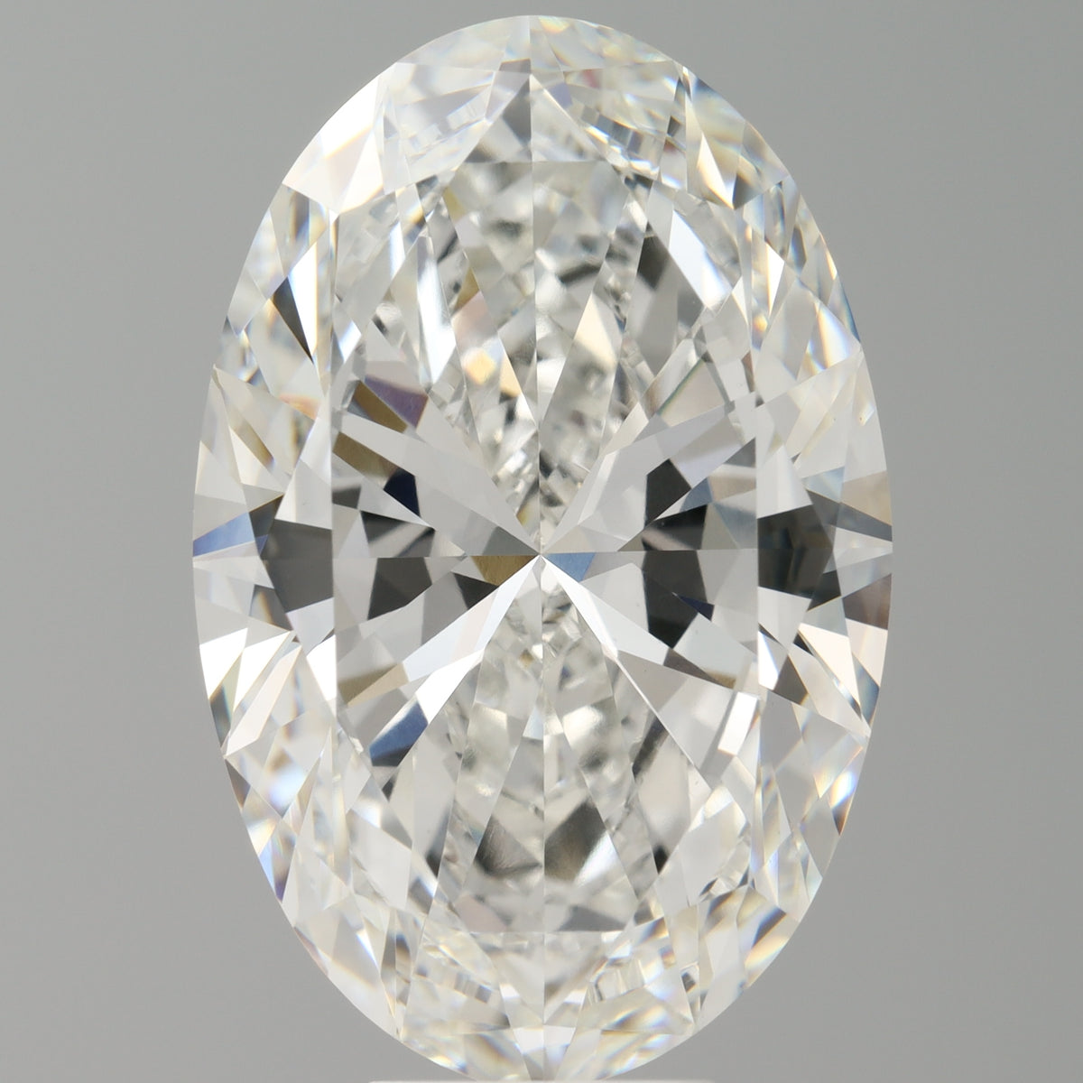 9.53 Carat Oval Shaped, Ideal Cut, F Color, VVS2 Clarity, IGI Certified Lab Grown Diamond