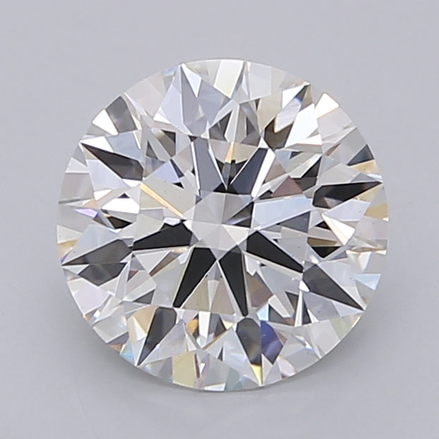 2.05 Carat Round Shaped, Ideal Cut, E Color, VS1 Clarity, IGI Certified Lab Grown Diamond