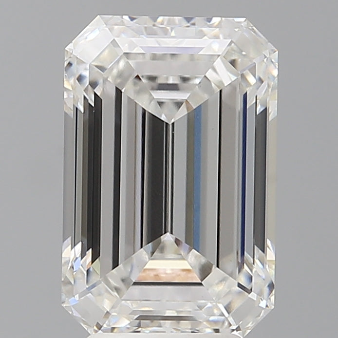 4.60 Carat Emerald Shaped, Ideal Cut, E Color, VS1 Clarity, IGI Certified Lab Grown Diamond