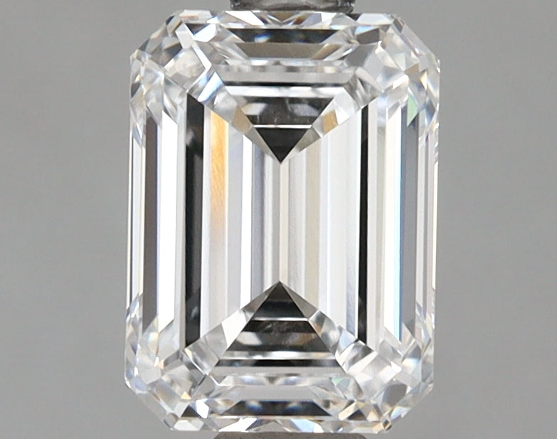 1.50 Carat Emerald Shaped, Ideal Cut, D Color, IF Clarity, IGI Certified Lab Grown Diamond