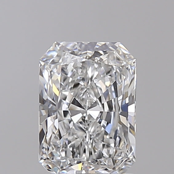 1.02 Carat Radiant Shaped, Ideal Cut, D Color, VVS2 Clarity, IGI Certified Lab Grown Diamond