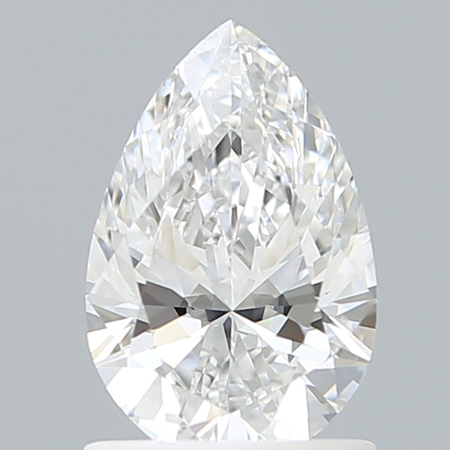 1.08 Carat Pear Shaped, Ideal Cut, D Color, VS1 Clarity, IGI Certified Lab Grown Diamond