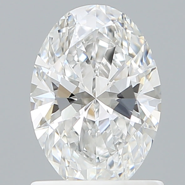 1.07 Carat Oval Shaped, Ideal Cut, D Color, VVS2 Clarity, IGI Certified Lab Grown Diamond