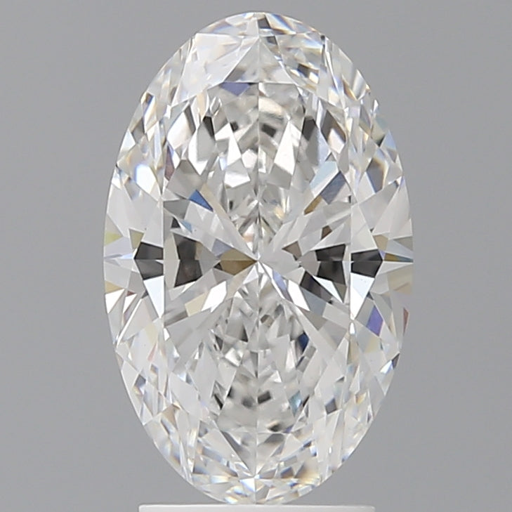 3.05 Carat Oval Shaped, Ideal Cut, E Color, VS1 Clarity, IGI Certified Lab Grown Diamond