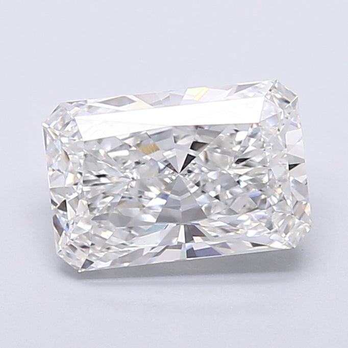 3.03 Carat Radiant Shaped, Very Good Cut, E Color, VS1 Clarity, IGI Certified Lab Grown Diamond