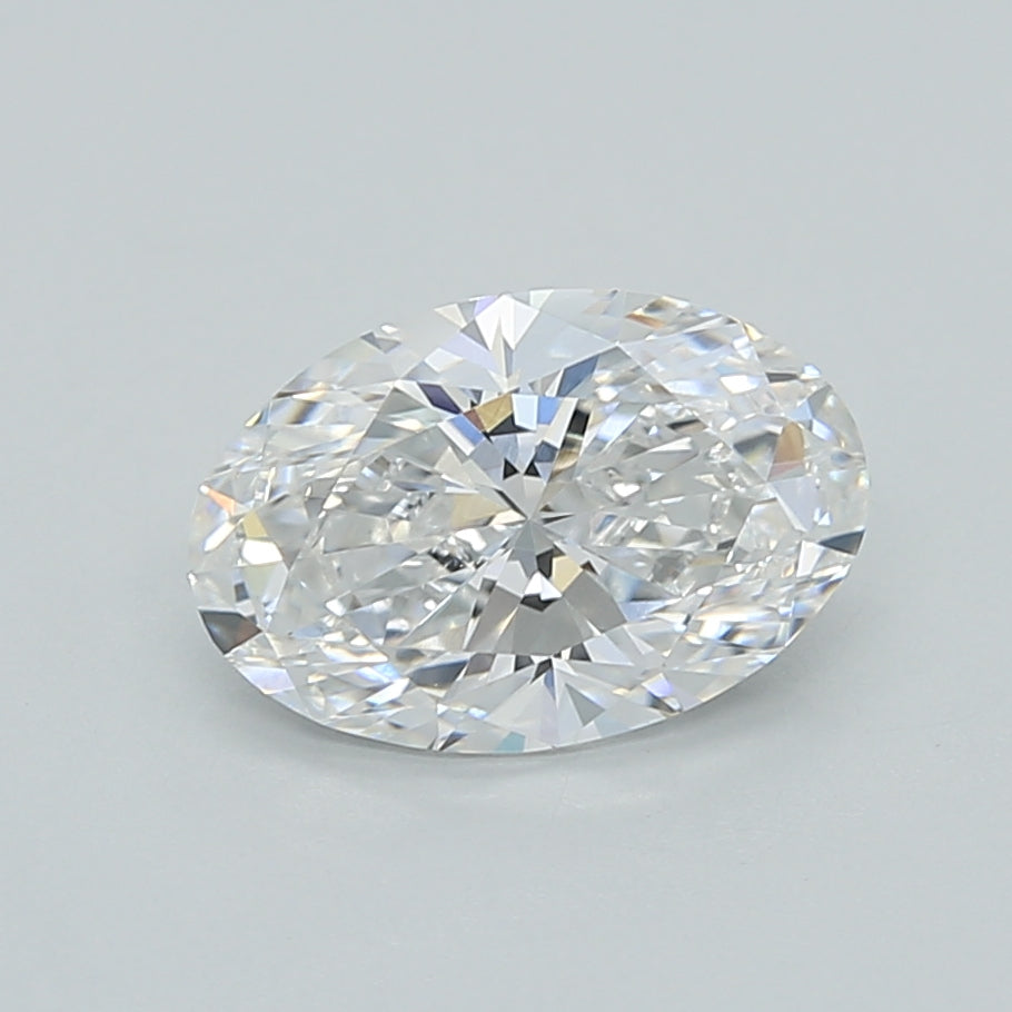 1.55 Carat Oval Shaped, Excellent Cut, E Color, VVS2 Clarity, IGI Certified Lab Grown Diamond