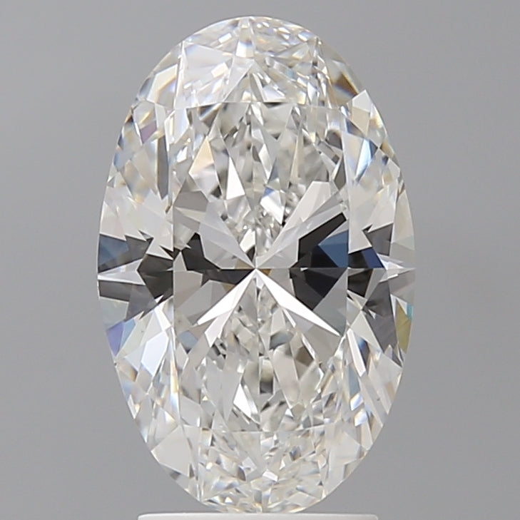 3.01 Carat Oval Shaped, Ideal Cut, F Color, VS1 Clarity, IGI Certified Lab Grown Diamond