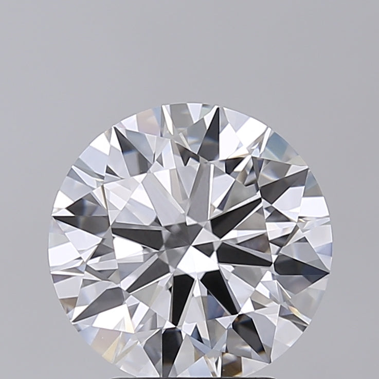 3.51 Carat Round Shaped, Ideal Cut, D Color, VVS2 Clarity, IGI Certified Lab Grown Diamond