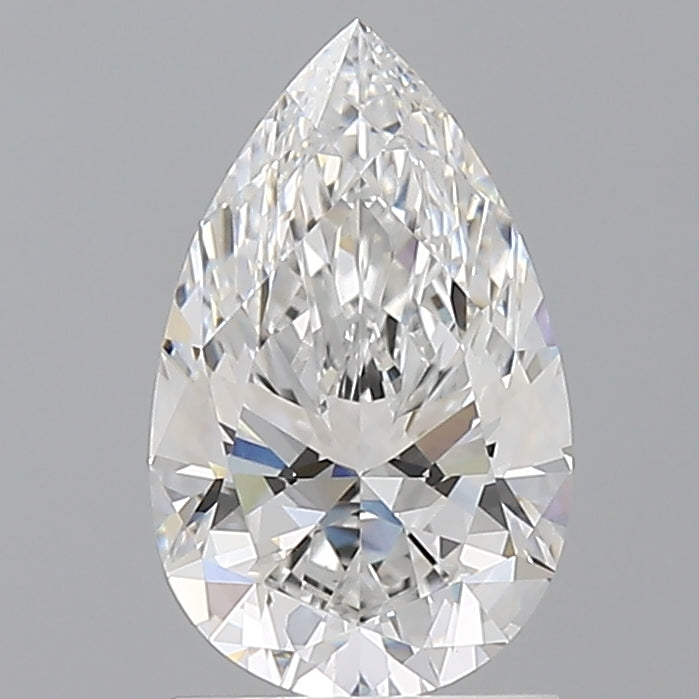 1.56 Carat Pear Shaped, Ideal Cut, E Color, VVS2 Clarity, IGI Certified Lab Grown Diamond