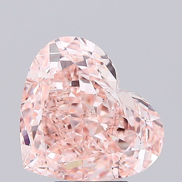 5.10 Carat Heart Shaped, Very Good Cut, VVS2 Clarity, IGI Certified Lab Grown Diamond
