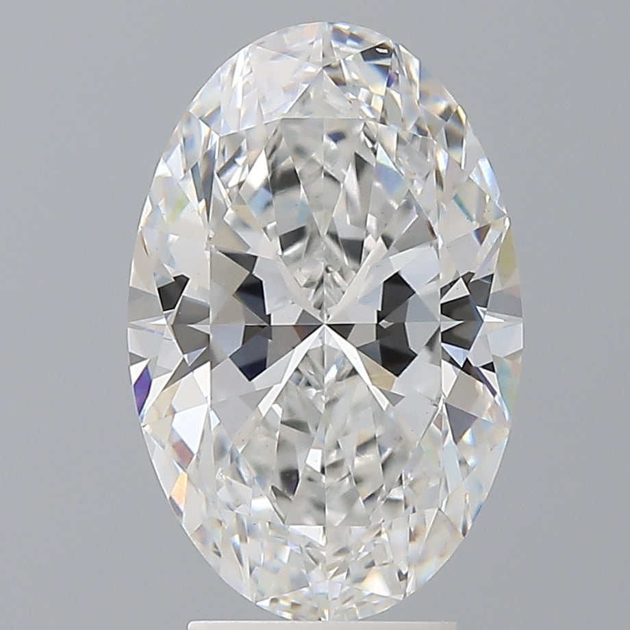 4.04 Carat Oval Shaped, Ideal Cut, E Color, VS2 Clarity, IGI Certified Lab Grown Diamond