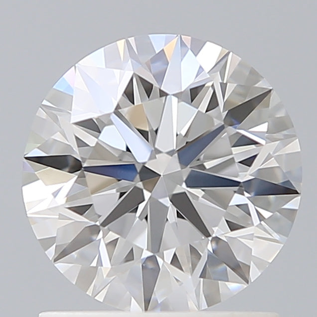 1.32 Carat Round Shaped, Ideal Cut, D Color, VVS2 Clarity, IGI Certified Lab Grown Diamond