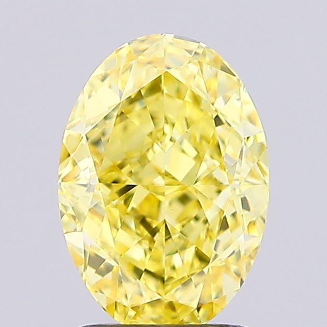 1.52 Carat Oval Shaped, Excellent Cut, VVS2 Clarity, IGI Certified Lab Grown Diamond