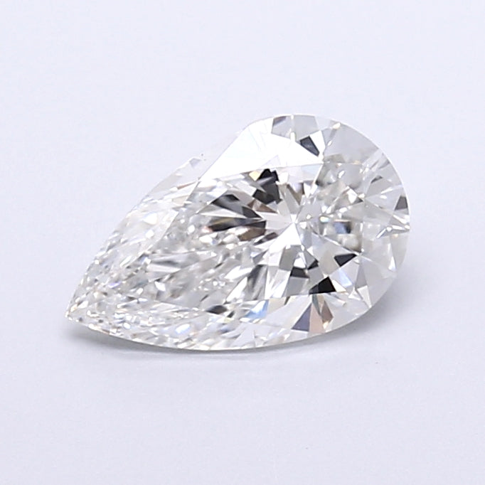 1.40 Carat Pear Shaped, Very Good Cut, F Color, VS1 Clarity, IGI Certified Lab Grown Diamond