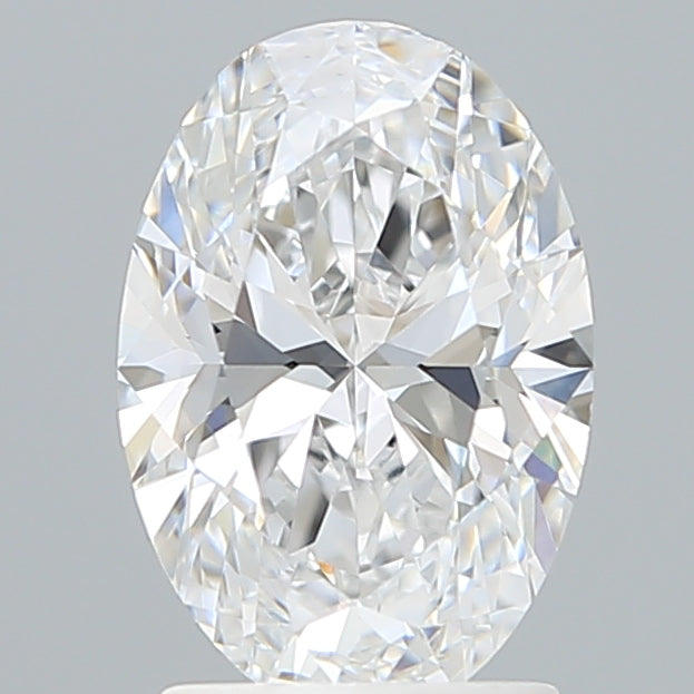 2.03 Carat Oval Shaped, Ideal Cut, D Color, VVS1 Clarity, IGI Certified Lab Grown Diamond
