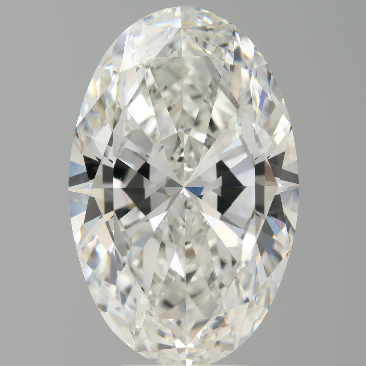7.04 Carat Oval Shaped, Ideal Cut, F Color, VVS2 Clarity, IGI Certified Lab Grown Diamond