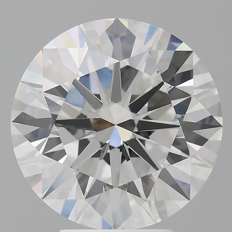 5.10 Carat Round Shaped, Ideal Cut, F Color, VVS2 Clarity, IGI Certified Lab Grown Diamond