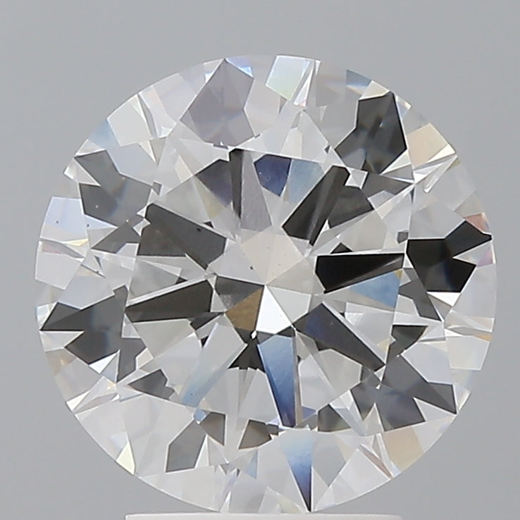 3.57 Carat Round Shaped, Excellent Cut, E Color, VS1 Clarity, IGI Certified Lab Grown Diamond