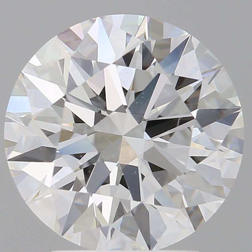 3.10 Carat Round Shaped, Ideal Cut, E Color, VS1 Clarity, IGI Certified Lab Grown Diamond
