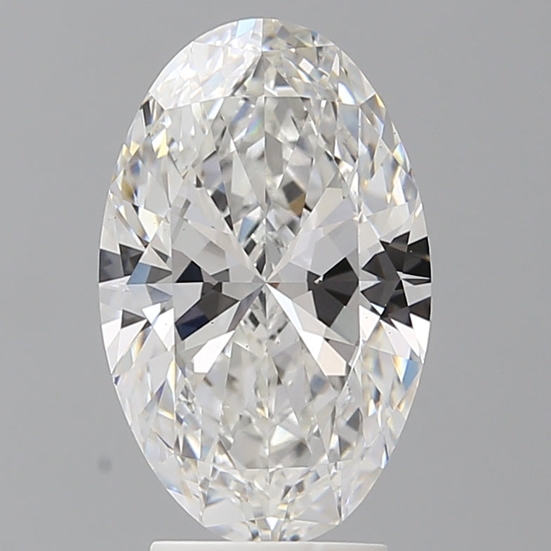 3.51 Carat Oval Shaped, Ideal Cut, F Color, VS1 Clarity, IGI Certified Lab Grown Diamond