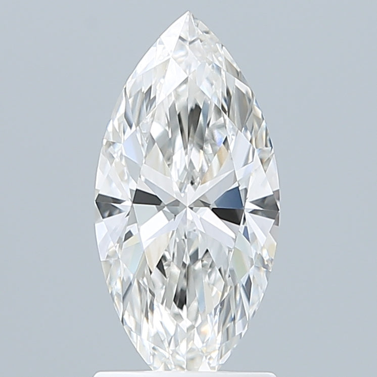 1.54 Carat Marquise Shaped, Ideal Cut, F Color, VVS1 Clarity, IGI Certified Lab Grown Diamond