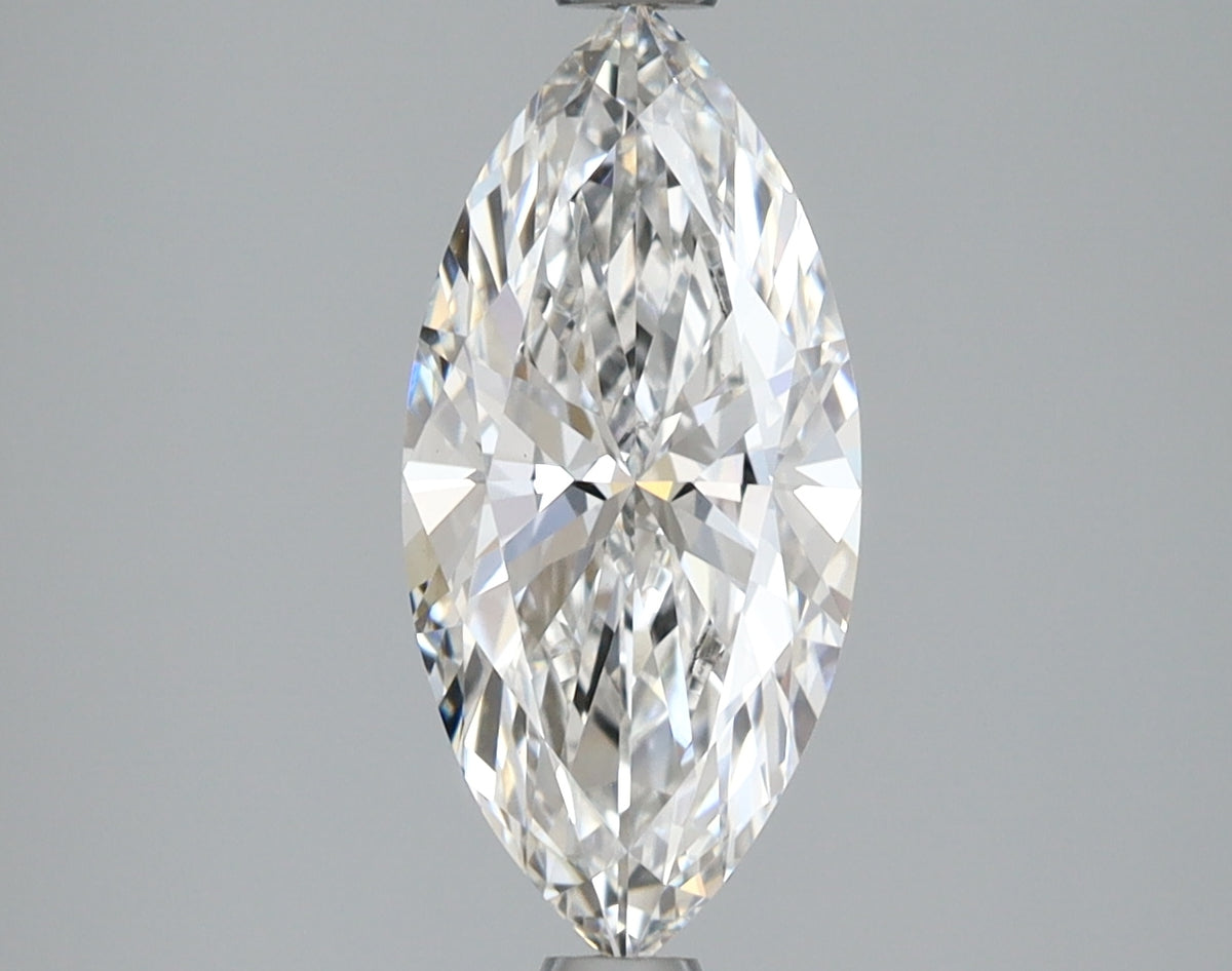 1.71 Carat Marquise Shaped, Ideal Cut, E Color, VS1 Clarity, IGI Certified Lab Grown Diamond