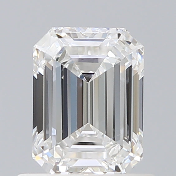 0.93 Carat Emerald Shaped, Ideal Cut, E Color, VS1 Clarity, IGI Certified Lab Grown Diamond