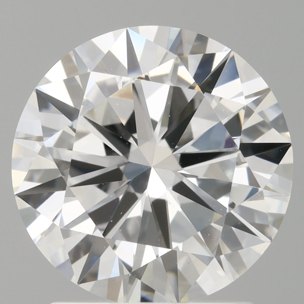 1.98 Carat Round Shaped, Excellent Cut, E Color, VVS2 Clarity, IGI Certified Lab Grown Diamond