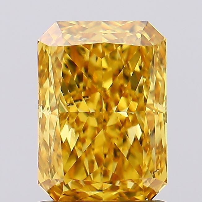 1.55 Carat Radiant Shaped, Ideal Cut, VS2 Clarity, IGI Certified Lab Grown Diamond